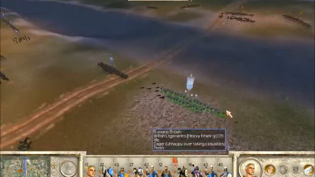 Rome Total War Barbarian Invasion HIstorical Battle 1+ Test смотреть онлайн
