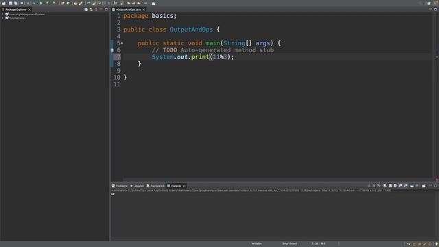 Java Basics - Basic Operations and Output in the Console (For Beginners) смотреть онлайн