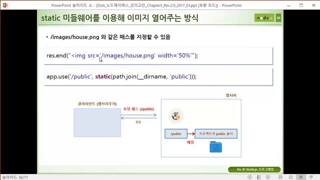 2017 Do it! Node.js 프로그래밍 [개정판] - ch05-08 смотреть онлайн