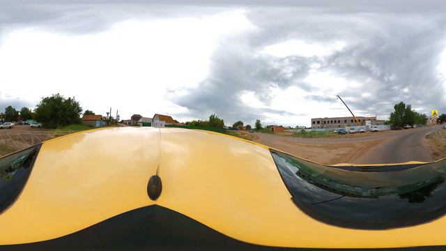 Камызяк ул. Любича - ул. Красная набережная #video360 #4k смотреть онлайн
