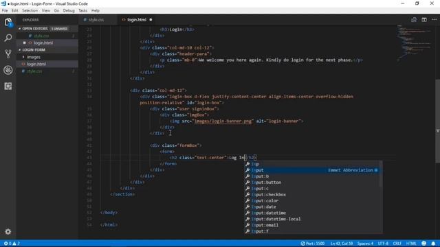Login and Register Sliding Form Design | HTML | CSS | Bootstrap. смотреть онлайн