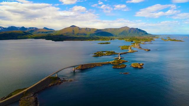 Relaxing Music   Norway 4K   Norwegian Fjords & Beautiful Relaxing Music