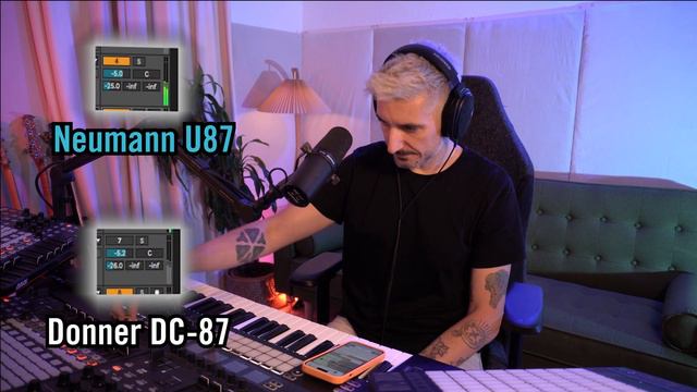2700€ MICRO VS 150€ MICRO | Neumann U87 & Donner DC-87 смотреть онлайн
