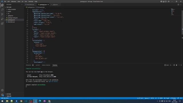 Folder structure of react app Part 7 смотреть онлайн
