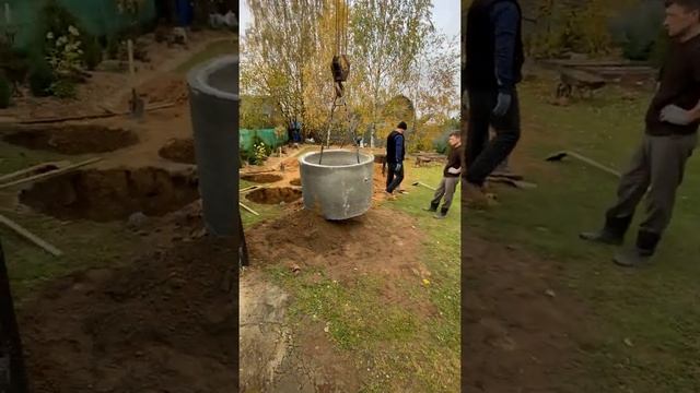 Копка 3-х камерного септика 2+2+2 - Киржач, компания Колодец Загорск