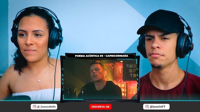 Poesia Acústica #3 - Capricorniana [ React em Casal ] ? смотреть онлайн