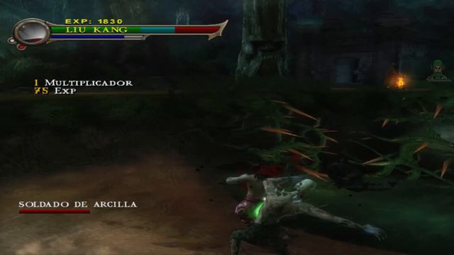 mortal kombat shaolin monks: Historia capitulo 5 en difícil -Bosque Viviente- смотреть онлайн