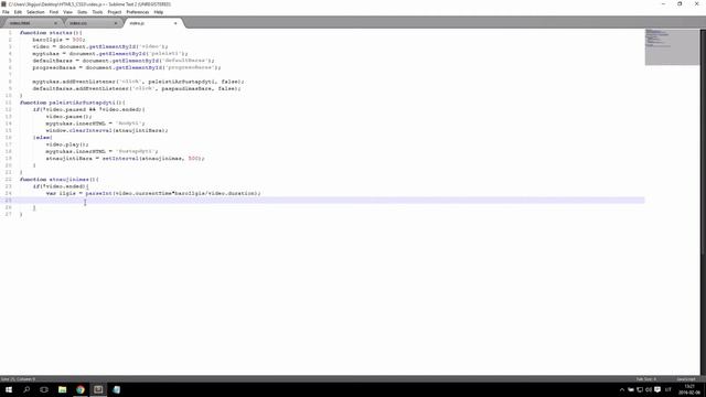 htML5/CSS3 - 33 - Gaminame vaizdo grotuvą (VI) смотреть онлайн