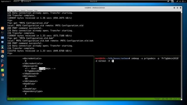 HackTheBox - Netmon смотреть онлайн
