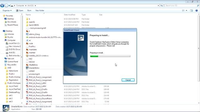 how to install oracle 10 g in windows 7 смотреть онлайн