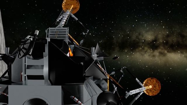 OUTDATED Part 2: Apollo Trip to the Moon (We set foot upon the Moon…a Blender animation) смотреть онлайн