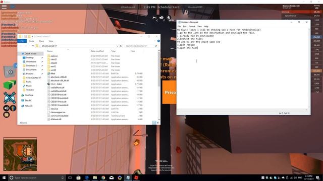 Roblox Hack(NOCLIP) CCV3/CCV7(Patched) смотреть онлайн