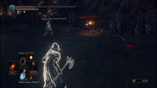 Dark Souls III Pyromancer and Sirris of the Sunless Realms vs Holy Knight Hodrick смотреть онлайн