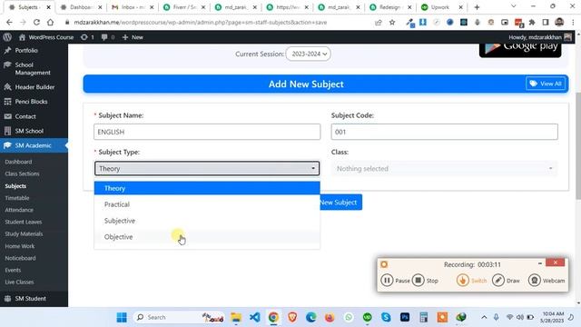 How to Make School Management System Website in WordPress - Attendance, Results, Timetable, SMS 202 смотреть онлайн