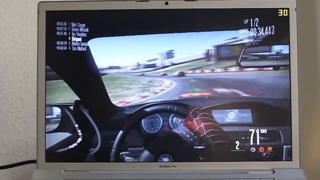 Need for Speed Shift on a Macbook Pro 2.4 Ghz 15" смотреть онлайн