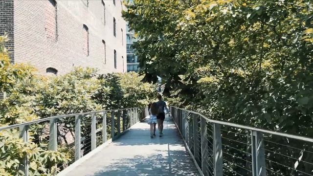 HIGH LINE Park New York City 4k - NYC High Line, Vessel, Hudson Yards, Little Spain 2023 смотреть онлайн