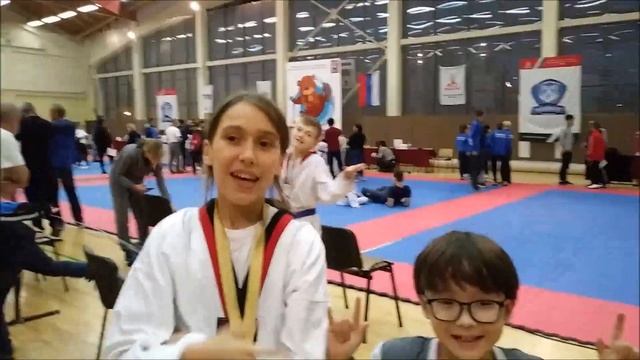 ВЫИГРАЛА 1 МЕСТО Юный патриот 2018 - Тхэквондо везде смотреть онлайн