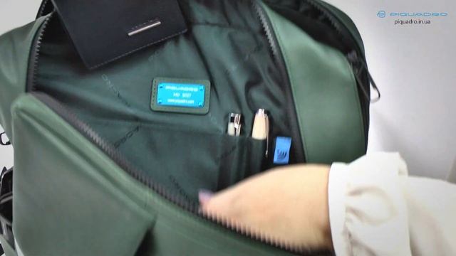 Огляд рюкзака для ноутбука Piquadro Quentin (S121) CA5660S121 смотреть онлайн