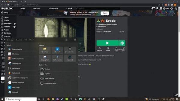 How To Auto Bhop In Evade ? (Roblox)