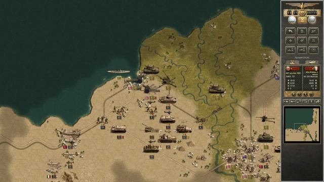 Africa Corps DLC для игры Panzer Corps прохождение 11. Сентябрь 1942г. Битва за Суэцкий канал.