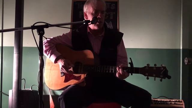 Jorma Kaukonen cover "Ain't in no hurry" by John Mullen Open Mic Project at Infoage Wall NJ Nov'12 смотреть онлайн