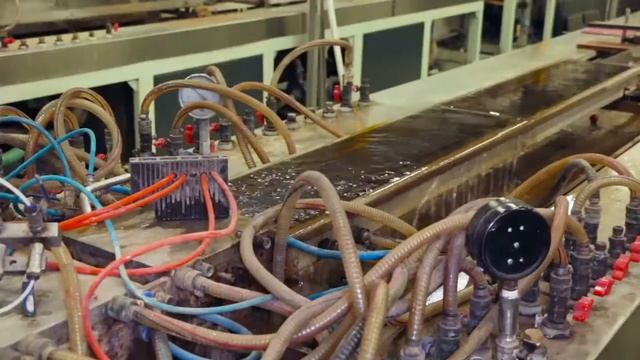 Производство террасной доски из ДПК. смотреть онлайн