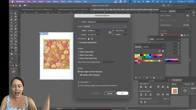 How to Export Illustrator Pattern Tile into CLO 3D Textile Patterns or Textures смотреть онлайн