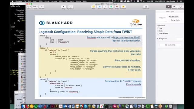 January 2018 Dalim Tips & Tricks - TWiST & Kibana Integration смотреть онлайн