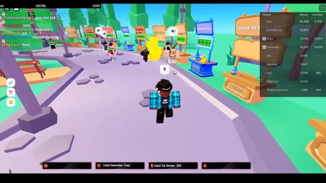 Roblox Pls Donate Voice Chat смотреть онлайн