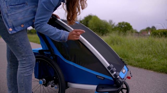 Unser Fahrradanhänger! || Thule Chariot Cross Review || Multimoms смотреть онлайн