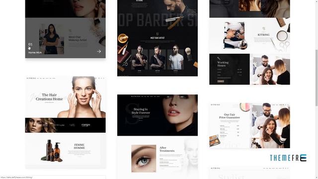 Kitring - A Beauty and Hair Salon WordPress Theme Gordian Kingsl смотреть онлайн