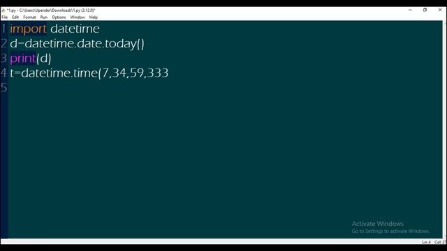 Python Date Time Module: Date vs Time Vs DateTime @URcoding смотреть онлайн