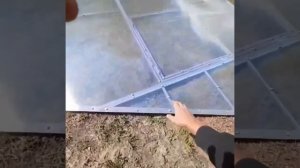 Сборка торцов теплицы домиком 3х6
