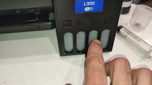 Epson L3151 принтер не печатает или печатает с полосами самостоятельное обслуживание и ремонт
