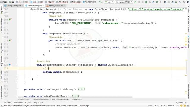 Firebase Social Media App - 30 Post Notification смотреть онлайн