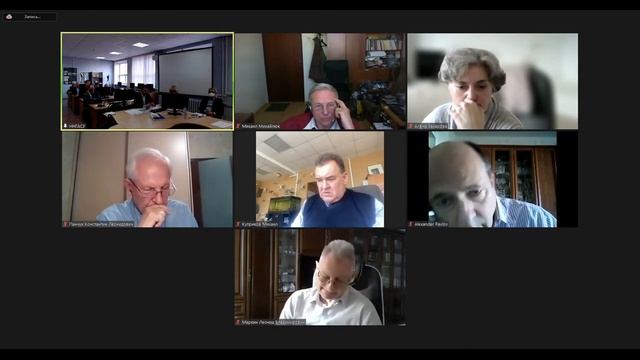 Защита диссертации по присуждению ученой степени кандидата технических наук Плаксина А. М. смотреть онлайн