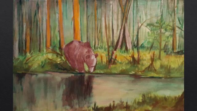 Видео-обзор работы картина маслом 