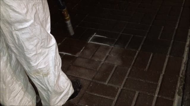 Удаление краски с брусчатки. Ленинградский вокзал. Бластинг смотреть онлайн