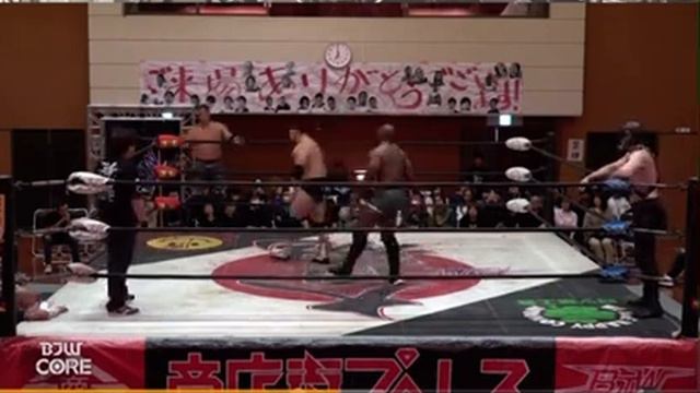 “The Brolic” Tyson Maddux & Tempesta VS Ryuji Ito & Hideki Kamiya (2023.10.19) смотреть онлайн