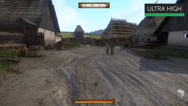 Kingdom Come Deliverance: Ultra high vs. Medium vs. Low Graphics Comparison | PC | 1080p FHD смотреть онлайн