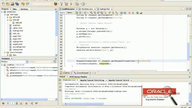 Java EE - Servlet - 9 - request Dispatcher смотреть онлайн