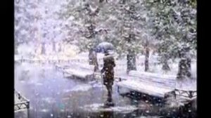 В моем городе вновь первый снег