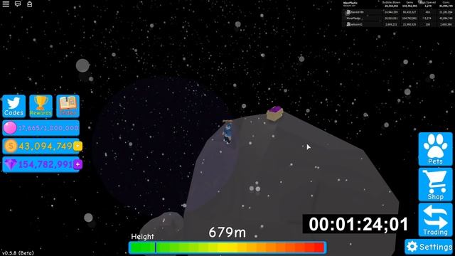 ПРЯТКИ В СИМУЛЯТОРЕ ЖВАЧКИ НА ПЕТОВ | Roblox Bubble Gum Simulator смотреть онлайн