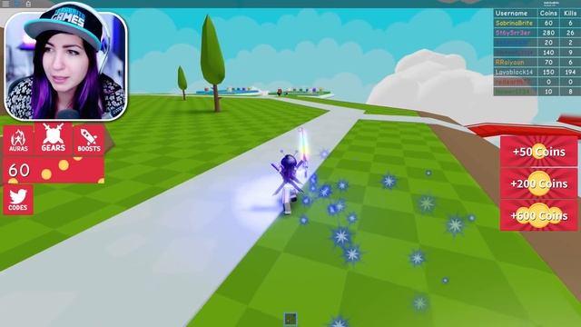 I GOT THIS GODLY RAINBOW SWORD AND DOMINATED THE SERVER! | Roblox Gear Simulator смотреть онлайн