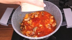 ТУШЕНАЯ КАПУСТА С КАРТОШКОЙ  И МЯСОМ, как в детстве. Идеальный ужин или обед. БЮДЖЕТНЫЙ рецепт