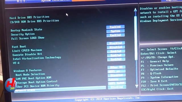 Gigabyte Uefi Bios Configuration B85M D3H । Motherboard Bios Setup Windows 10 । Bios Setup Windows
