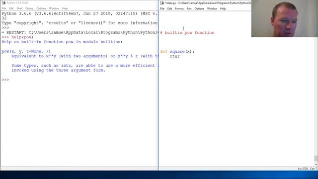 Python Basics Built-in Pow Function смотреть онлайн