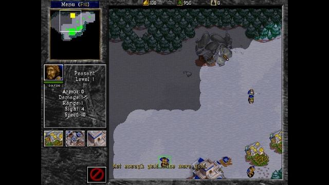 Warcraft II: Tides of Darkness (1995) [DOS] - RetroArch with DOSBox-Pure смотреть онлайн