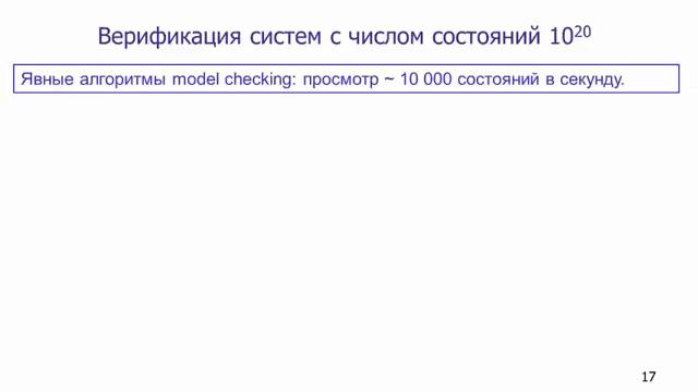 Символьные алгоритмы проверки выполнимости темпоральных формул смотреть онлайн