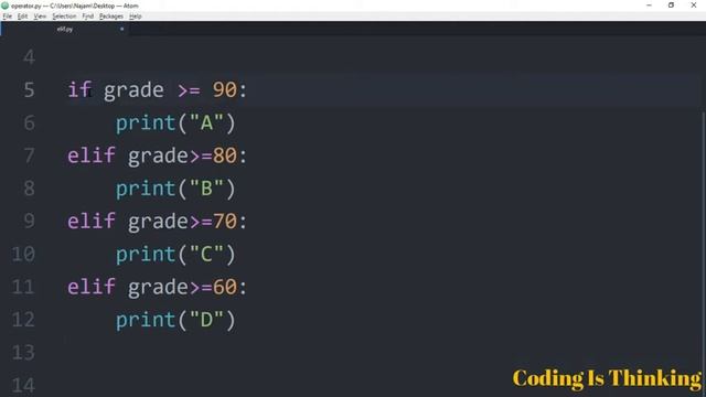 Control Flow in Python - If Elif Else Statements in python смотреть онлайн